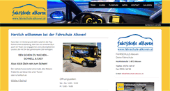 Desktop Screenshot of fahrschule-alkoven.at